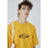 Летняя хлопковая футболка для влюбленных, в корейском стиле, короткий рукав