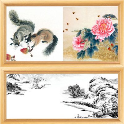 马利牌中国画颜料12色24色36色初学者入门工具套装国画单支工具材料美术生小学生水墨画山水画工笔画材料全套 虎窝淘