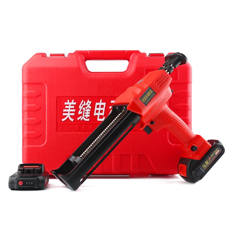 电动美缝胶枪抢双管胶抢美缝剂施工工具全自动电动美缝打胶机神器