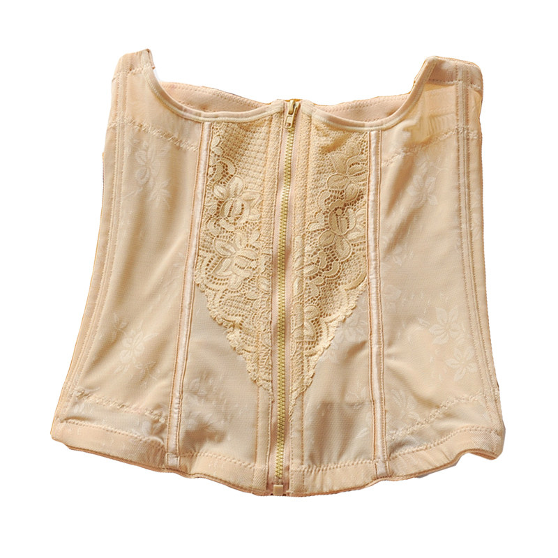 拉链束腰收腹带女透气强力显瘦托胸护腰收小肚子束缚宫廷腰封塑形,淘宝优惠券,粉丝福利购,淘宝优惠卷