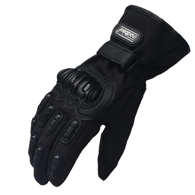 Motorcycle riding warm gloves winter cold protection thickened