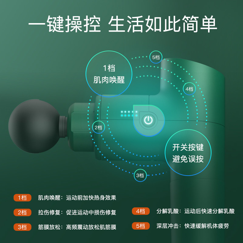 斯威筋膜肌肉按摩器按摩深层器枪 sway斯威筋膜枪