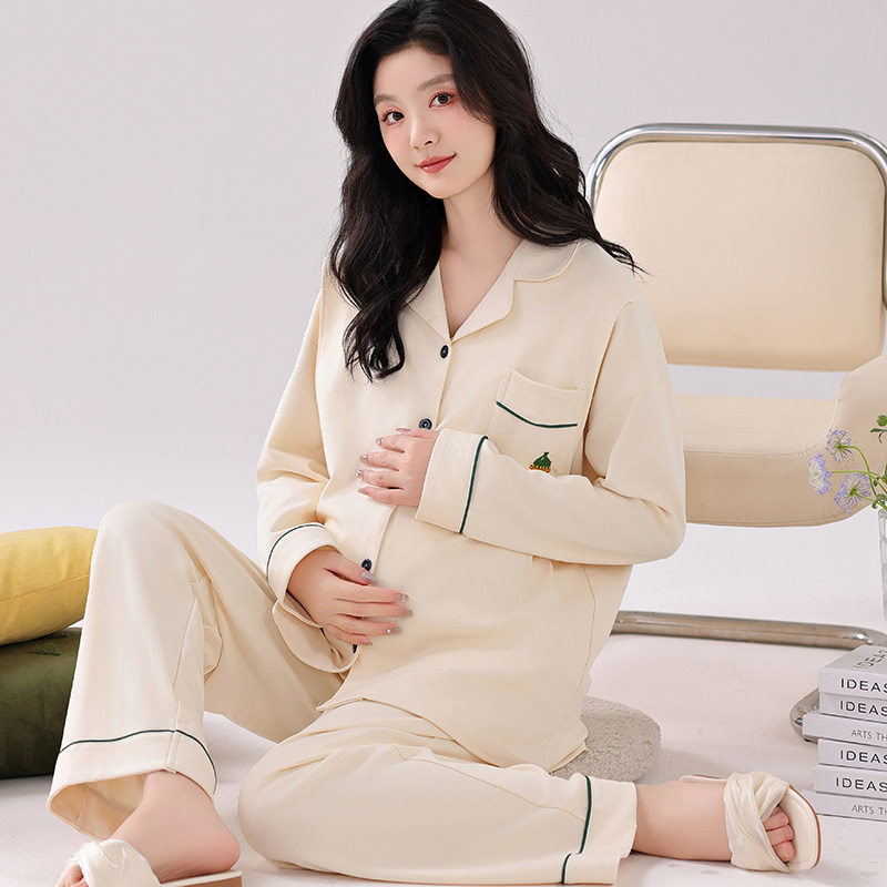 富朵春夏纯棉月子服孕妇产后怀孕期哺乳喂奶衣春秋季宽松家居服,淘宝优惠券,粉丝福利购,淘宝优惠卷