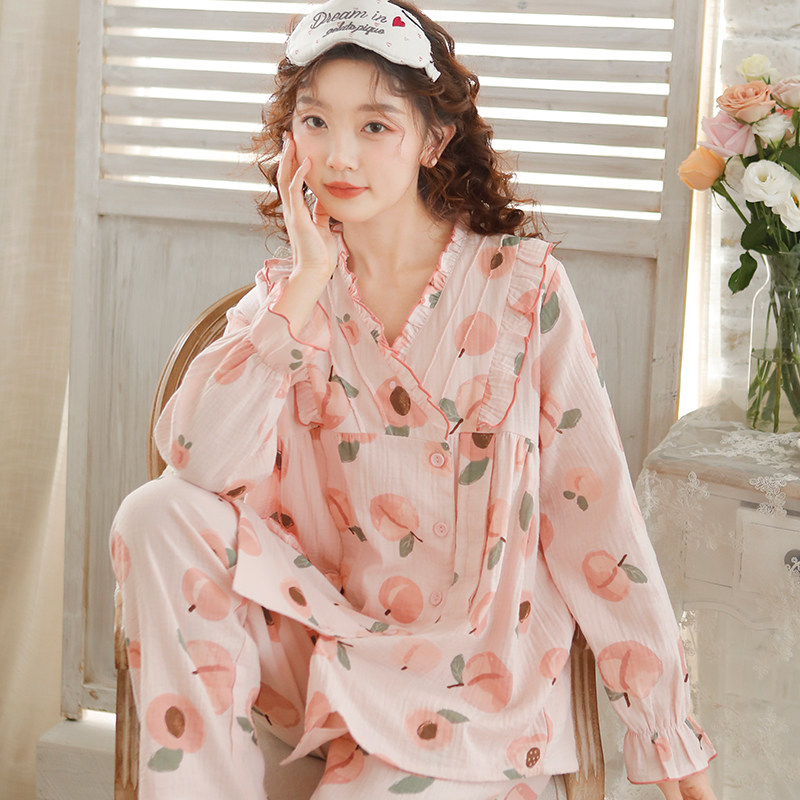 【全新正品清仓捡漏】富朵春夏月子服产后哺乳纯棉孕妇睡衣待产裙,淘宝优惠券,粉丝福利购,淘宝优惠卷