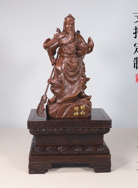 莲花底座供奉佛像观音菩萨财神