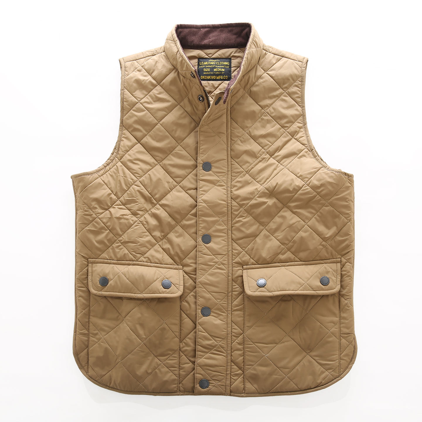 米西秋冬季小贝同款菱格夹棉立领绗缝加棉马甲保暖男士外穿打底,淘宝优惠券,粉丝福利购,淘宝优惠卷