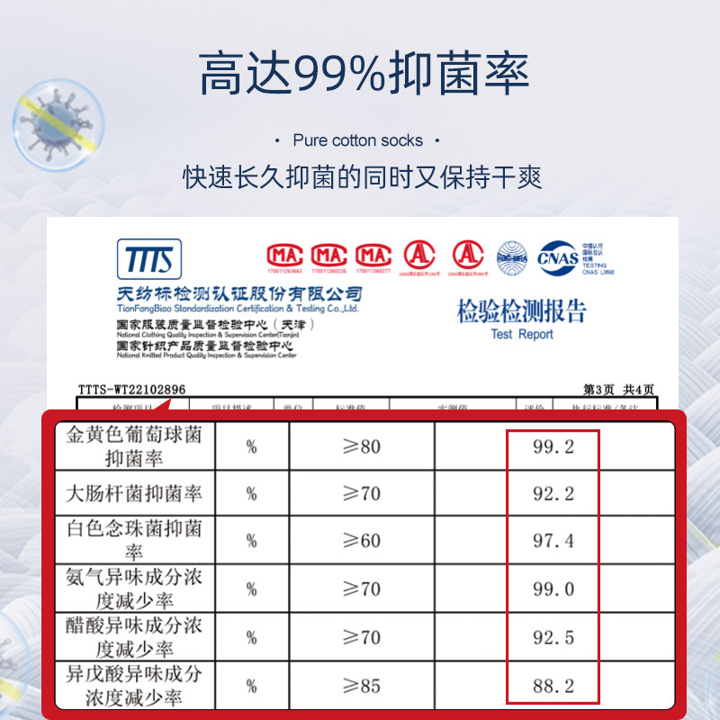 三枪男士中短筒袜纯棉防臭抑菌袜子 三枪杭州短袜/打底袜/丝袜/美腿袜