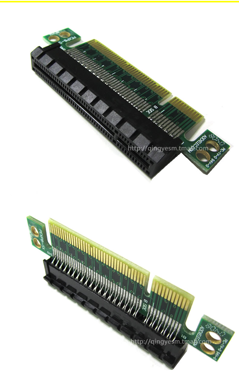 PCI-E8X转接卡PCI-ExpressX8保护卡插槽直插卡显卡转接卡pci-e 8x-图2