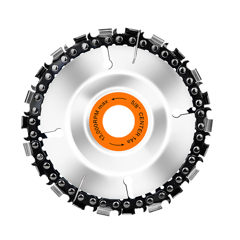 角磨机链条锯片电链锯木工切割片4寸雕刻通用多功能100型圆盘锯盘 - 图0