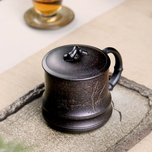 Yixing Zisha Cup Chanttaoyuan Mine Bamboo Cup Cup