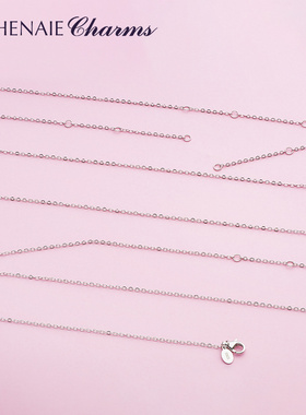 冷淡风阿斯纯银ins网红配饰项链