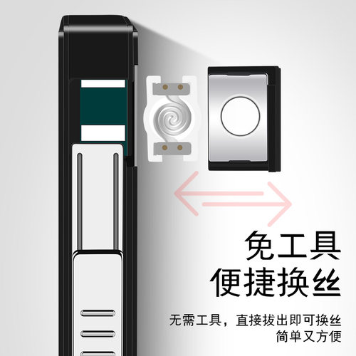 细支装烟盒打火机一体充电创意防风个性自动弹烟便携式香菸盒刻字 - 图1
