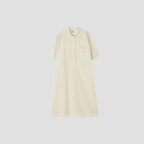 MHL One Piece COTTON CORD SHIRTING 女式工装连衣裙 - 图3