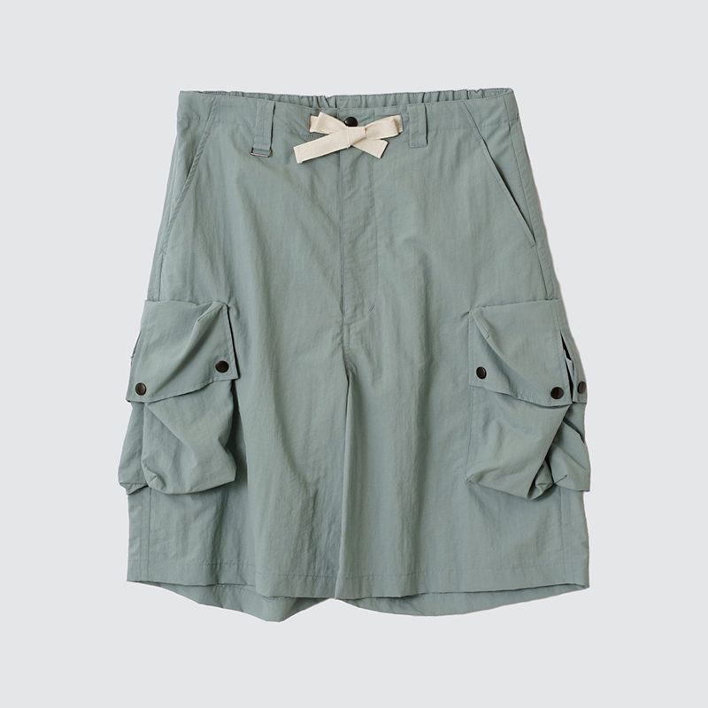 YOKE MULTI POCKETS UTILITY SHORTS 多口袋军事风工装短裤 - 图1