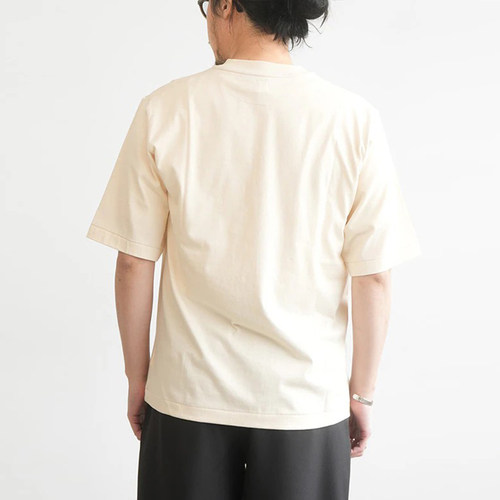 blurhms Classic S/S STANDARD 中性款经典款硫化染色复古短袖T恤 - 图1