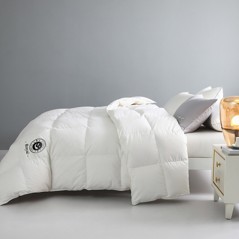 皇朝家私 羽毛被加厚保暖冬被烫印大朵鹅毛春秋被子四季被芯,淘宝优惠券,粉丝福利购,淘宝优惠卷