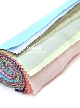 20*50cm 半斤纯色素色小布头 娃衣布料 手工布艺DIY方块碎布