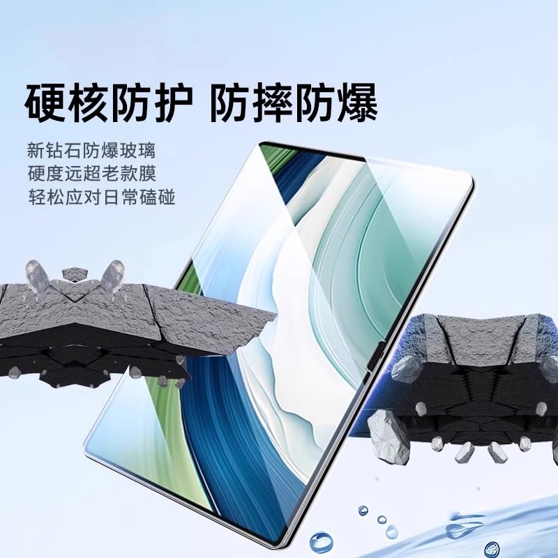 适用华为平板matepadpro13.2钢化膜华为matepad11.5s保护膜11寸2025新款12.2无尘仓air12全屏12.6秒贴4贴膜10,淘宝优惠券,粉丝福利购,淘宝优惠卷