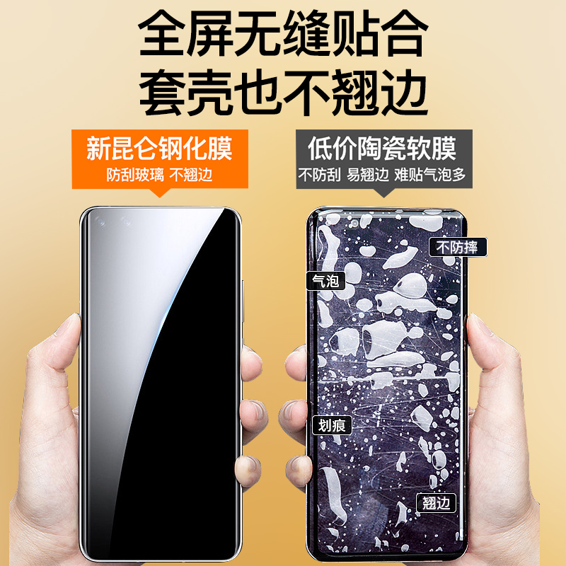 适用oppoFindx7ultra钢化膜oppofindx6手机膜9opporeno12/10十reno11oppo5pro+防窥findx3新款a1a2oppoa3pro - 图0