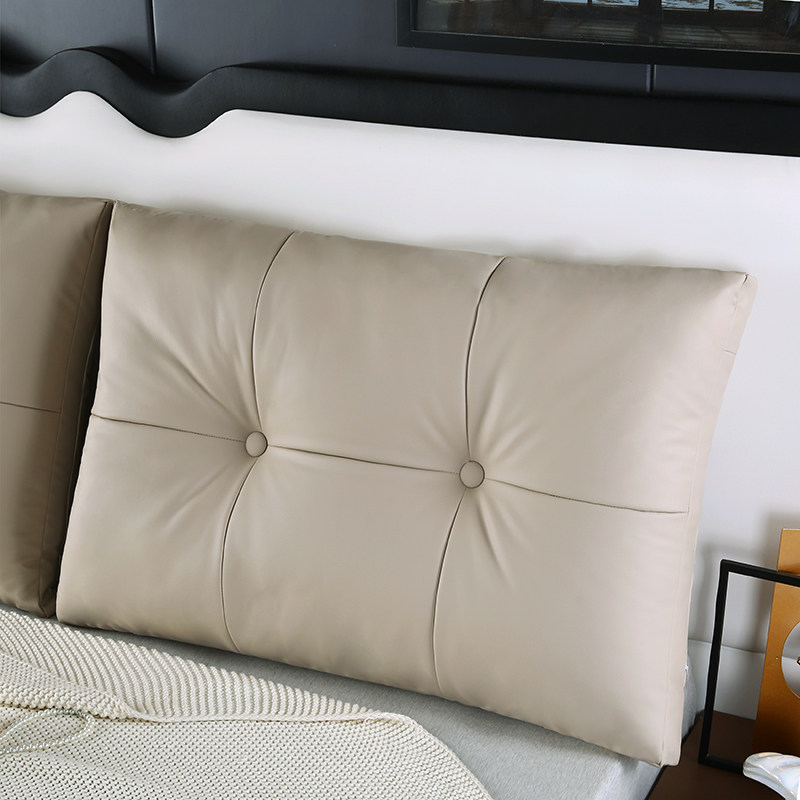 猫爪皮床头靠垫护腰靠背大方靠包卧室客厅沙发靠枕榻榻米飘窗腰靠,淘宝优惠券,粉丝福利购,淘宝优惠卷
