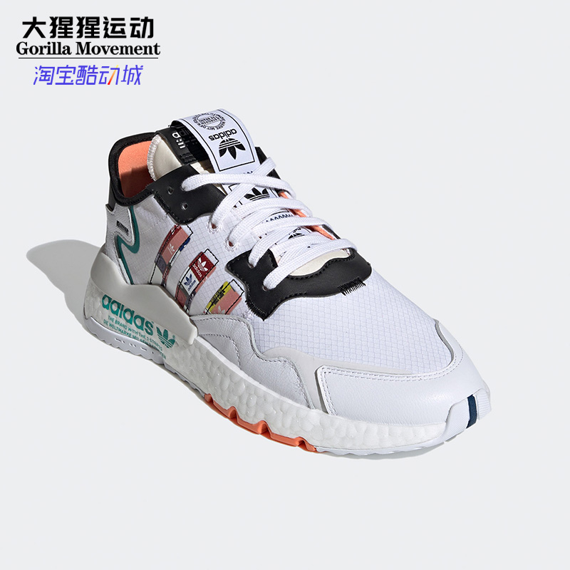 Adidas/阿迪达斯正品三叶草夏季男NITE JOGGER休闲鞋FX3811 - 图2