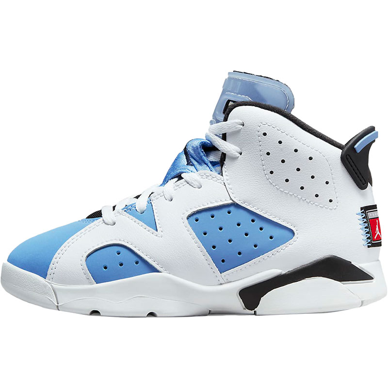 Nike/耐克正品JORDAN6儿童运动休闲舒适复古透气篮球鞋DV3605-410-图3