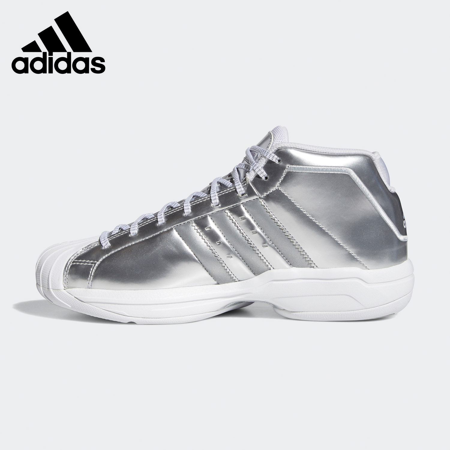 Adidas/阿迪达斯正品男子贝壳头缓震场上篮球运动鞋FW9488 - 图0