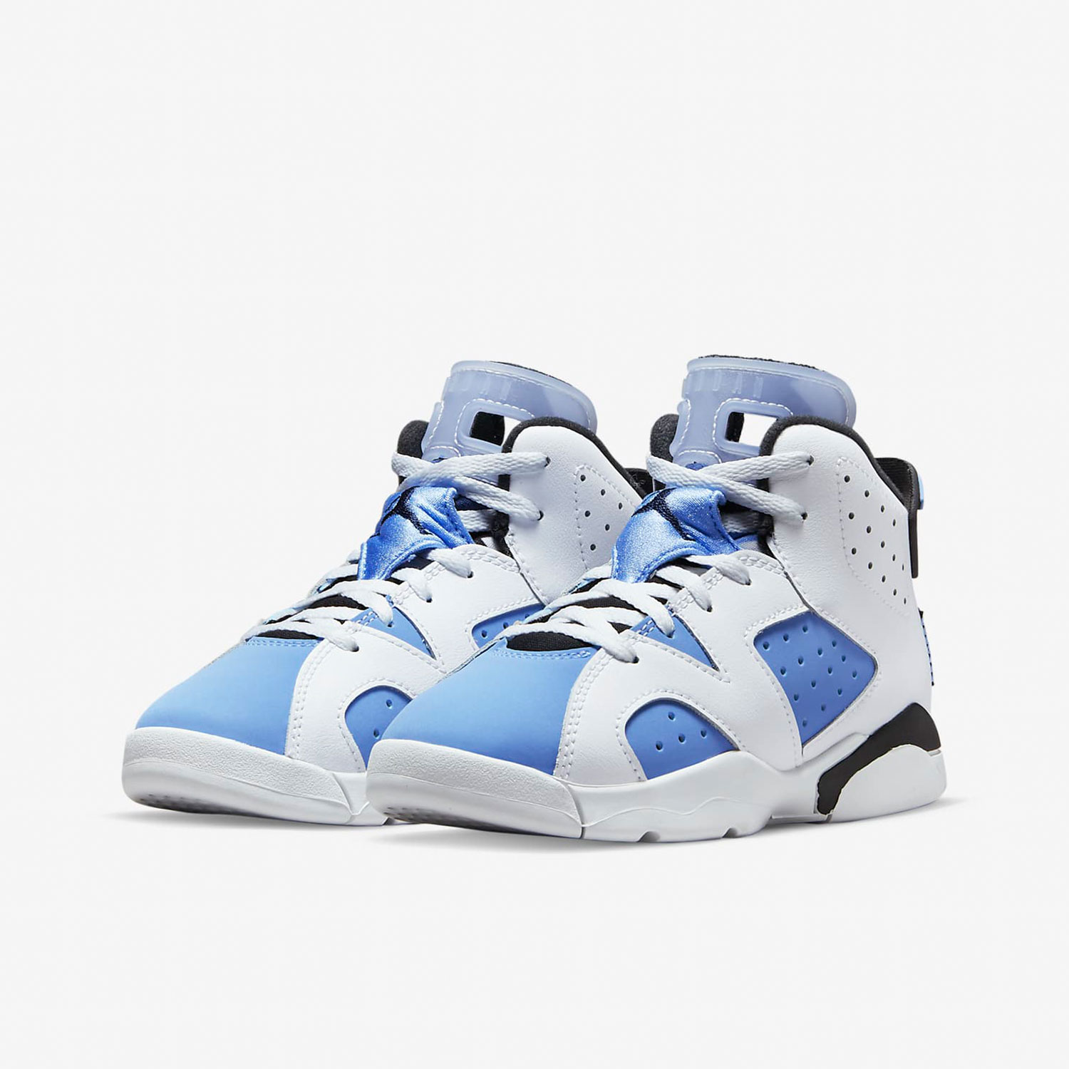 Nike/耐克正品JORDAN6儿童运动休闲舒适复古透气篮球鞋DV3605-410-图1