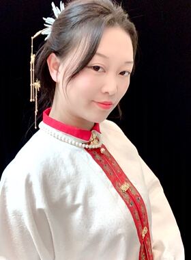贝珠汉服配饰项链