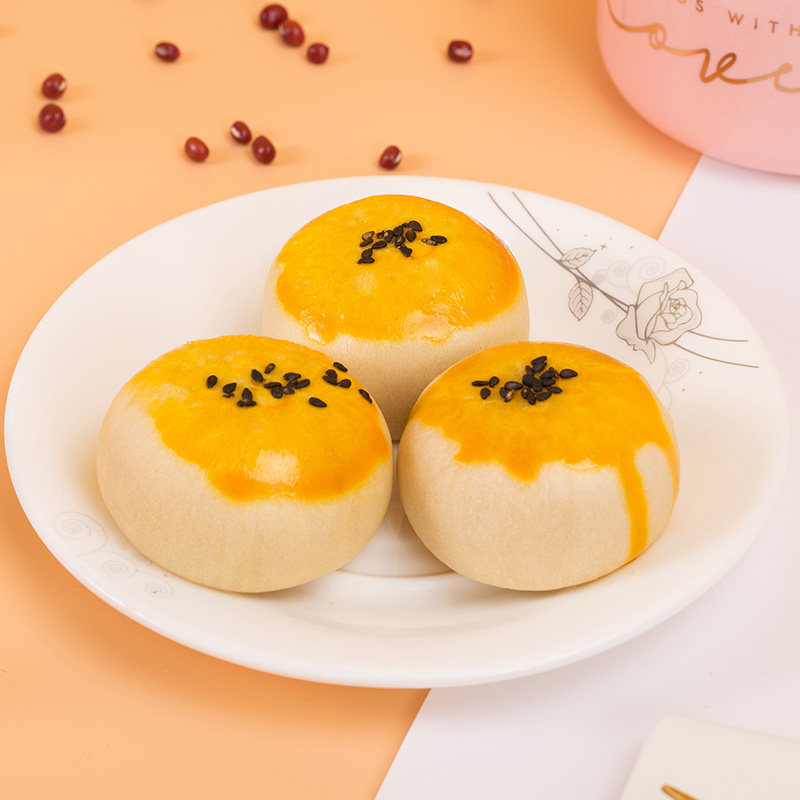 依梵蒂蛋黄酥雪媚娘早餐好吃的麻薯 依梵蒂食品传统糕点