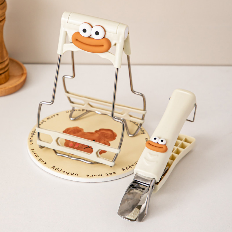 防烫夹取碗夹盘子菜盘夹蒸菜夹子厨房防烫盘夹碗神器硅胶隔热防滑,淘宝优惠券,粉丝福利购,淘宝优惠卷