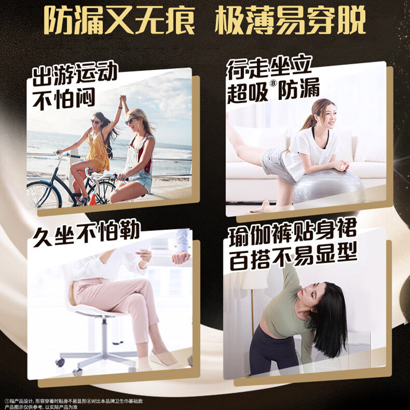 【魔术贴贴裤】护舒宝无痕早安裤日安裤姨妈巾裤型卫生巾产妇防漏,淘宝优惠券,粉丝福利购,淘宝优惠卷