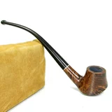 Импортный старомодный мундштук, портативное чтение из натурального дерева