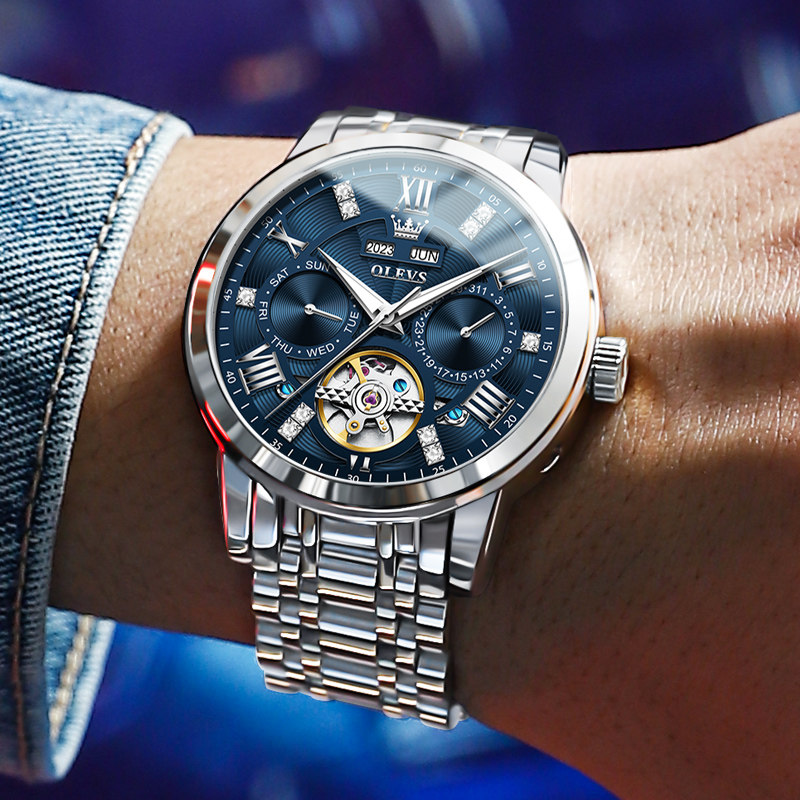 olevs欧利时持诚国产腕表