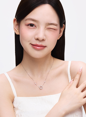 卡蒂罗心动缠枝项链女S925纯银轻奢小众设计感生日毕业礼物送女友