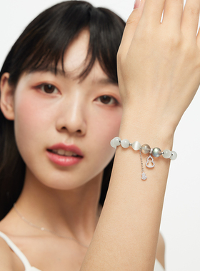 葫芦手串卡蒂罗纯银女生