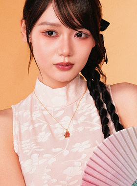 卡蒂罗X开朵 十二生肖吊坠项链女本命年剪纸动物小众个性新年礼物