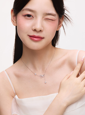 卡蒂罗马上幸运项链女轻奢高级精致锁骨链小众百搭新款生日礼物