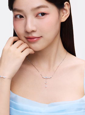 卡蒂罗流光蝶语项链925银夜光高级感轻奢小众2025新款生日礼物女