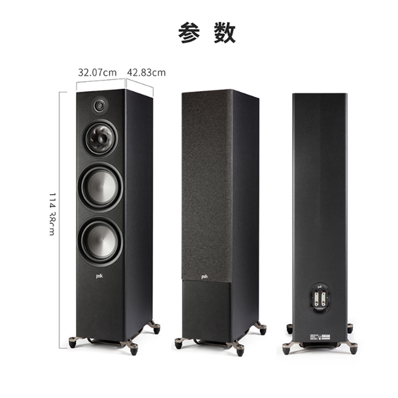 Polk/普乐之声 R700 HiFi落地音箱 高端发烧级高保真家庭影院音响 - 图1