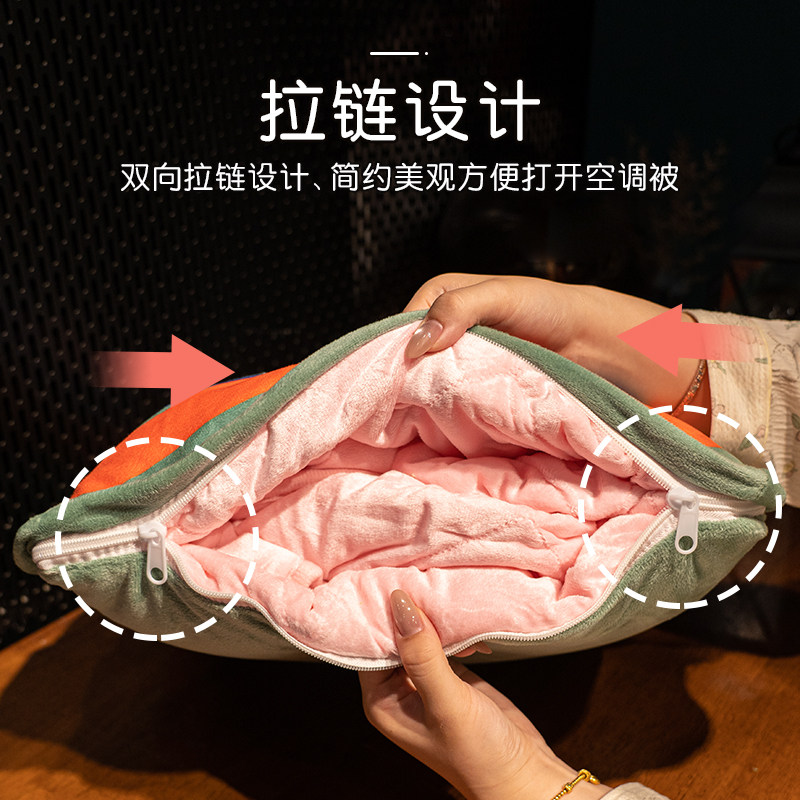 抱枕被子两用毯子二合一汽车靠枕办公室午睡枕头女生睡觉车用车载,淘宝优惠券,粉丝福利购,淘宝优惠卷