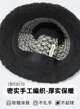 洋气好看的帽子冬天高端韩系高级