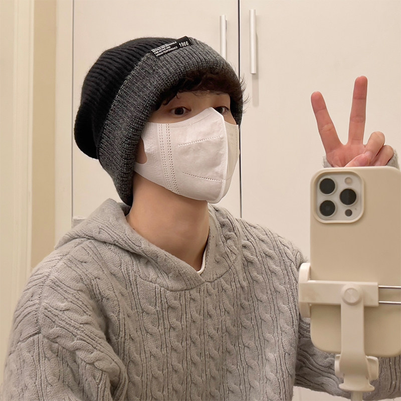 冬季2022新款大头围潮牌男士男帽子 柔立帽子