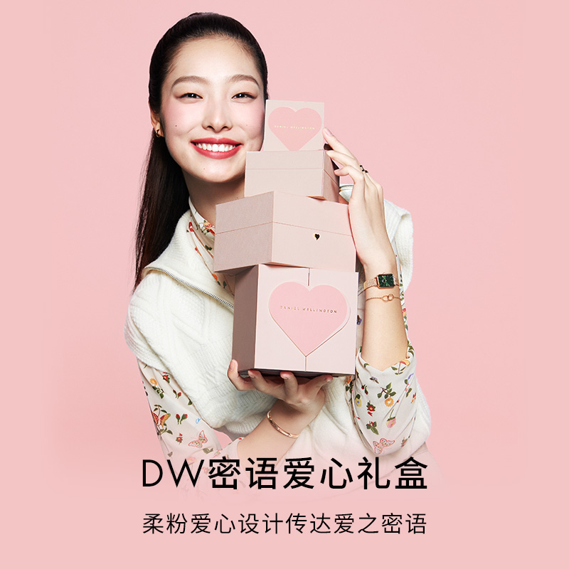 dw女quadro系列复古小方表石英手表 danielwellington欧美腕表