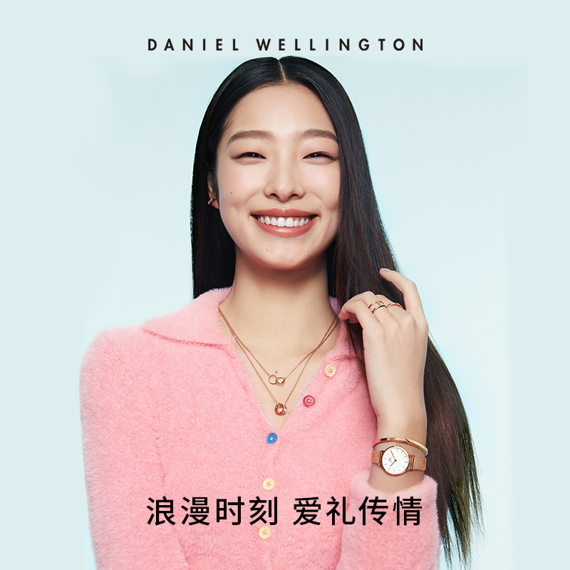 dw女petite系列简约流金表手镯手表 danielwellington欧美腕表