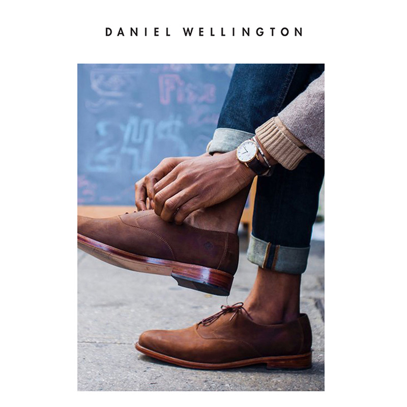 Danielwellington 丹尼尔惠灵顿DW手表男40mm石英表手镯套装