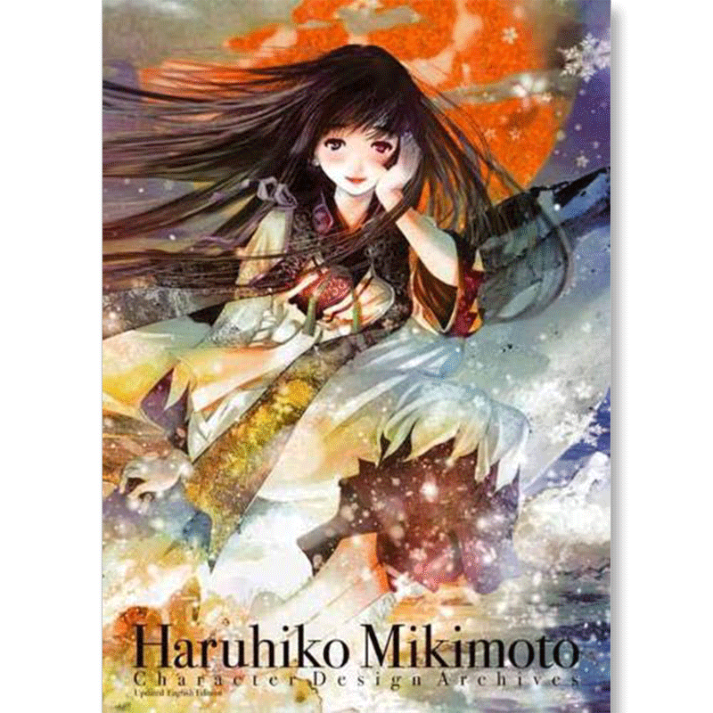 美树本晴彦首本角色设定画集国际版 Haruhiko Mikimoto高达日本插画集二次元人物设计素描草图进口原版【PIE出版】-图0