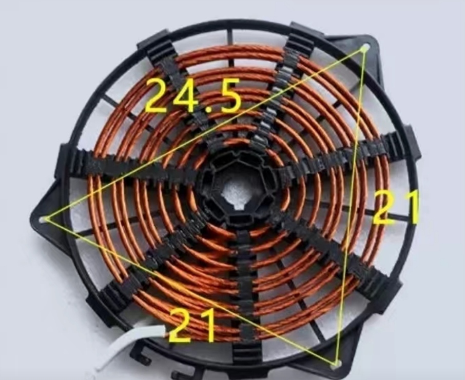 商用电磁炉线圈平面线盘5000W大功率5-35千瓦炉盘纯铜线发热线圈-图3