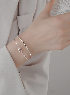 小蛮腰设计师双层轻奢手饰品