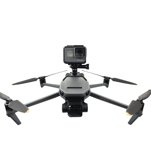 大疆御Mavic3/3Pro全景相机安装底座下挂载支架Gopro上置转接拓展 - 图1
